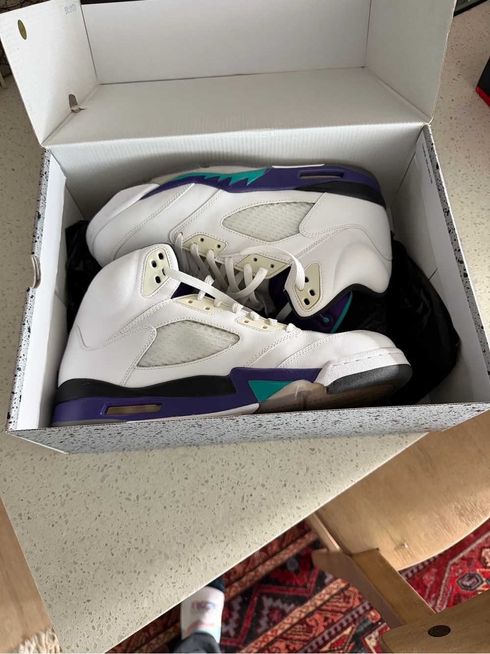 Jordan 5 Grape (2013) Size 11.5